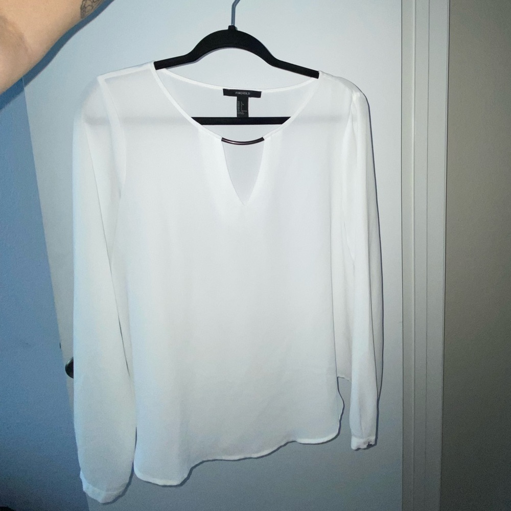 White formal shirt